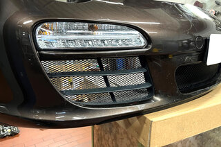 Front Bumper Grill Set 997.2 C2 / C2S / C4 / C4S / Speedster - Black