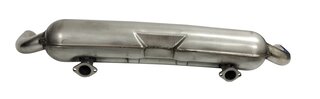 Sport Muffler 911 - stainless steel - 2 x Ø 70 mm Endtips