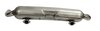 Sport Muffler 911 - stainless steel - 2 x Ø 70 mm Endtips
