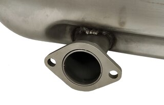Sport Muffler 911 - stainless steel - 2 x Ø 70 mm Endtips
