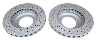 Brake Service Kit 930 3.3 L Turbo 1981-89 - Front - with Racing Brake Pad Set "EBC Yellowstuff"
