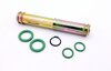 Oil Tube - Complete with O-Rings - for Oil Return, yellow zinc-plated