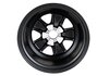 Classic-Design Wheel - RETRO - 10x18 ET45 Black + Polished Lip