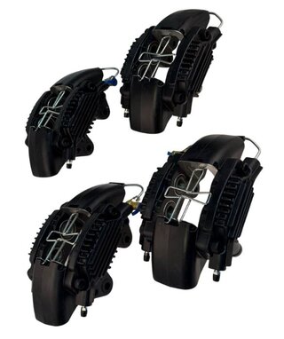 Brake caliper set aluminium front and rear for Porsche 930 turbo
