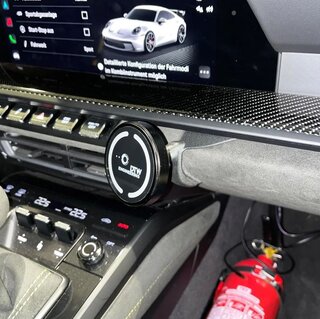 ExactFit Magnetic Phine Mount - Wireless Charging - Glove compartment  - 992