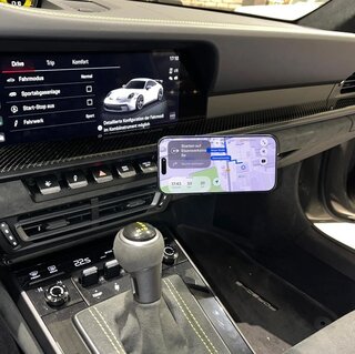 ExactFit Magnetic Phine Mount - Wireless Charging - Glove compartment  - 992