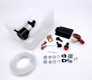 Scheibenwaschanlage Universal 12V, Wischwasserbehälter 1.5L