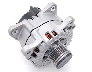 Generator with pulley (free wheel lock) - 958.1/ 958.2/ 970 3,0L Diesel