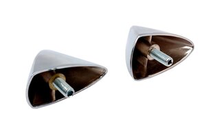 Mounting kit for reflector, chrome-plated, left/right