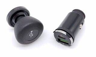 Adaptateur USB (USB A et C) 911/ 912 (1968-73) base noire