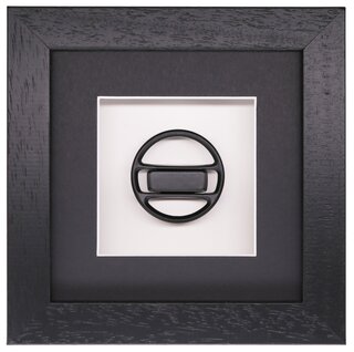 Wiesner Classic Porsche 911 Leather 4-Spoke Steering Wheel 1984-90 | 1:8 Scale Model| Framed Display