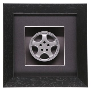 Wiesner Classic Porsche 964 Cup 1 Wheel | 1:8 Scale Model | Framed Display