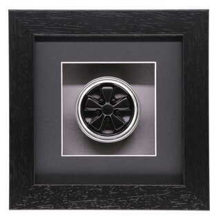 Wiesner Classic Porsche 16" Fuchs Wheel | 1:8 Scale Model | Framed Display