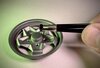 Wiesner Classic Porsche 356 A / 550 Steel Wheel without Hubcap | 1:8 Scale Model | Framed Display