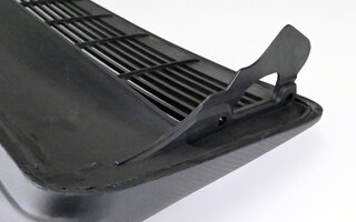 Carbon Rear Spoiler with Grill 964