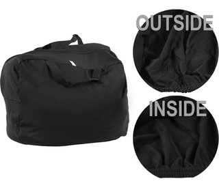 Deluxe car cover with 4 way stretch, 200 gsm, Black (M)