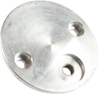 Cover, oil temperature sender, silver , M10x1mm