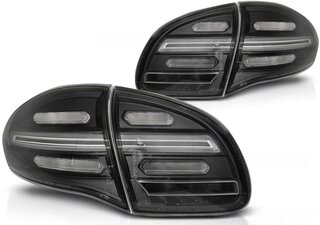 LED Taillight Assembly Set 958.1 - Black/Clear - Updated 958.2 Design + Dynamic Turn Signal