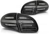 LED Taillight Assembly Set 958.1 - Black/Clear - Updated 958.2 Design + Dynamic Turn Signal