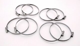 Hose Clamp Set - 90-110x9 mm (8 pcs.)