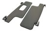 Sun visor Set 911 SWB, "with mirror right" black/black