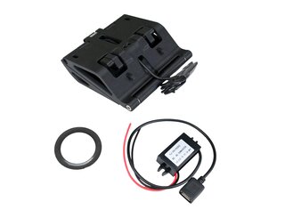 Classic Ashtray-Inspired Hidden Phone Mount with Wireless Charging 911 Late G Model (1984-1989)