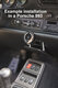 Classic Ashtray-Inspired Hidden Phone Mount with Wireless Charging 911 Late G Model (1984-1989)