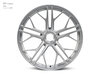 Jante 12x22 ET40 alu forgé SF1 DC à fixation centrale, argent brillant