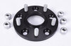 Wheel Spacer - 15 mm - Black - Hub Centric - Sold Individually