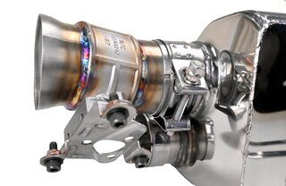 Sport Endschalldämpfer mit Klappe -Sound Version - 992 GT3/ ST 4,0L - Ohne Endrohre