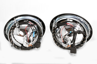 LED Frontscheinwerfer-Satz (2Stück) - schwarz