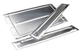 Verstärkungsblechsatz aus Aluminium (3-tlg) für Targa Dach 911 1965-89