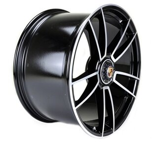 11,5x21 ET67 Alloy wheel rear wit Central locking - Black turned aluminium - 992 Turbo S (1NP, 46P)
