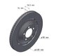 Disque de frein AVG - Ø408x34mm - 992 GT3 (1LR, 1LS)