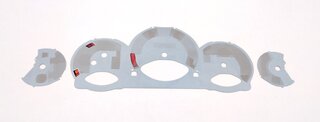 FVD Brombacher Instrument Face Set 997.2 GT3 / GT3 RS - Speed Yellow - Manual - MPH - With Logo