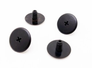 Schraubensatz Plastik "Targabügel" (Skihalter) 24mm - 4 St.