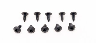 Blechschraube schwarz 4,8x13mm (Satz 10 Stück)