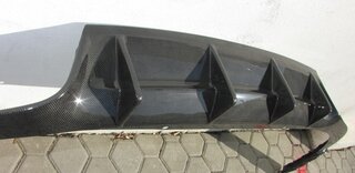 Heckdiffusor Sichtcarbon (Fein-Gewebe Struktur) "DTM-Style" - 991 Turbo/S
