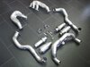 Race-Powerkit, colecteurs 50/70, tubes intermédiaire, Xpipe/sans tube-silencieux - 982 Cayman GT4 RS
