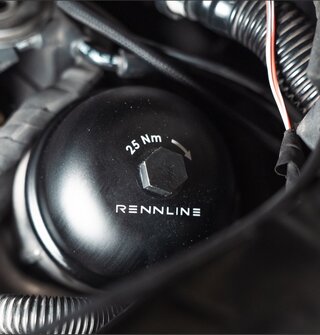 Ölfiltergehäuse Aluminium - 997.2 / 991.1/991.2 / 992 / 957/958.1/958.2 Cayenne V8 / 970 Panamera V8