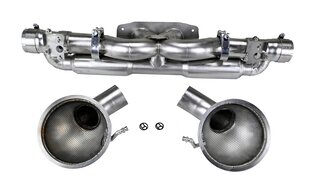 Silencieux à clapets - tubescollecteurs OE- catas / sorties, clapets électr.- 992 GT3/GT3 RS