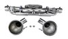 Silencieux à clapets - tubescollecteurs OE- catas / sorties, clapets électr.- 992 GT3/GT3 RS