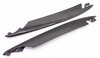 Air Duct Splitter Set (2 pieces) Rear Bumper side intake - Varnished Carbon - 991 Turbo/S