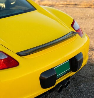 Upkick Spoiler - Carbon Fiber - 987.1/987.2 Cayman