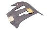 Floor Board 911 / 912 Coupe - Pedal Board - Left Hand Drive - Black