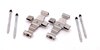 Kit complémentaire (ressorts de maintien + pin) pour plaquettes de frein AR