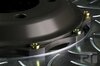 Brembo-Sport System GTS (6-Kolben) 355x32, VA geschlitzte Scheiben, Bremssattel Schwarz