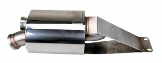 Sport Muffler 964 / 965 - Stainless Steel - Replaces Secondary Muffler - Super Sound