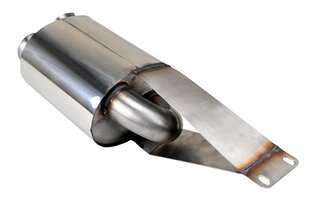 Sport Muffler 964 / 965 - Stainless Steel - Replaces Secondary Muffler - Super Sound
