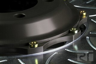 Brembo-Sport System GTS (4-Kolben) 345x28, HA gelocht Scheiben, Bremssattel Schwarz